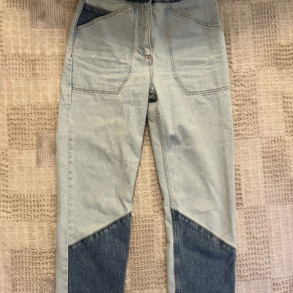 Ba&sh denim Two-Tone Women Jeans size Small - Picture 4 of 7